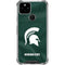 Michigan State University Green Jersey Google Pixel 5 Clear Case